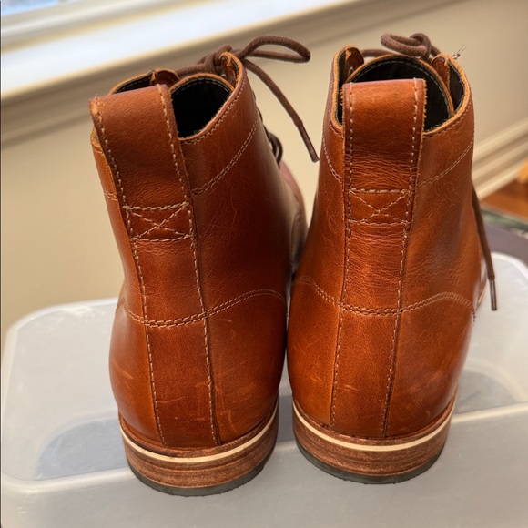 Helm The Zind Teak Men Classic Cognac Leather Chukka Boot 11.5 Comfort footwear main image 8
